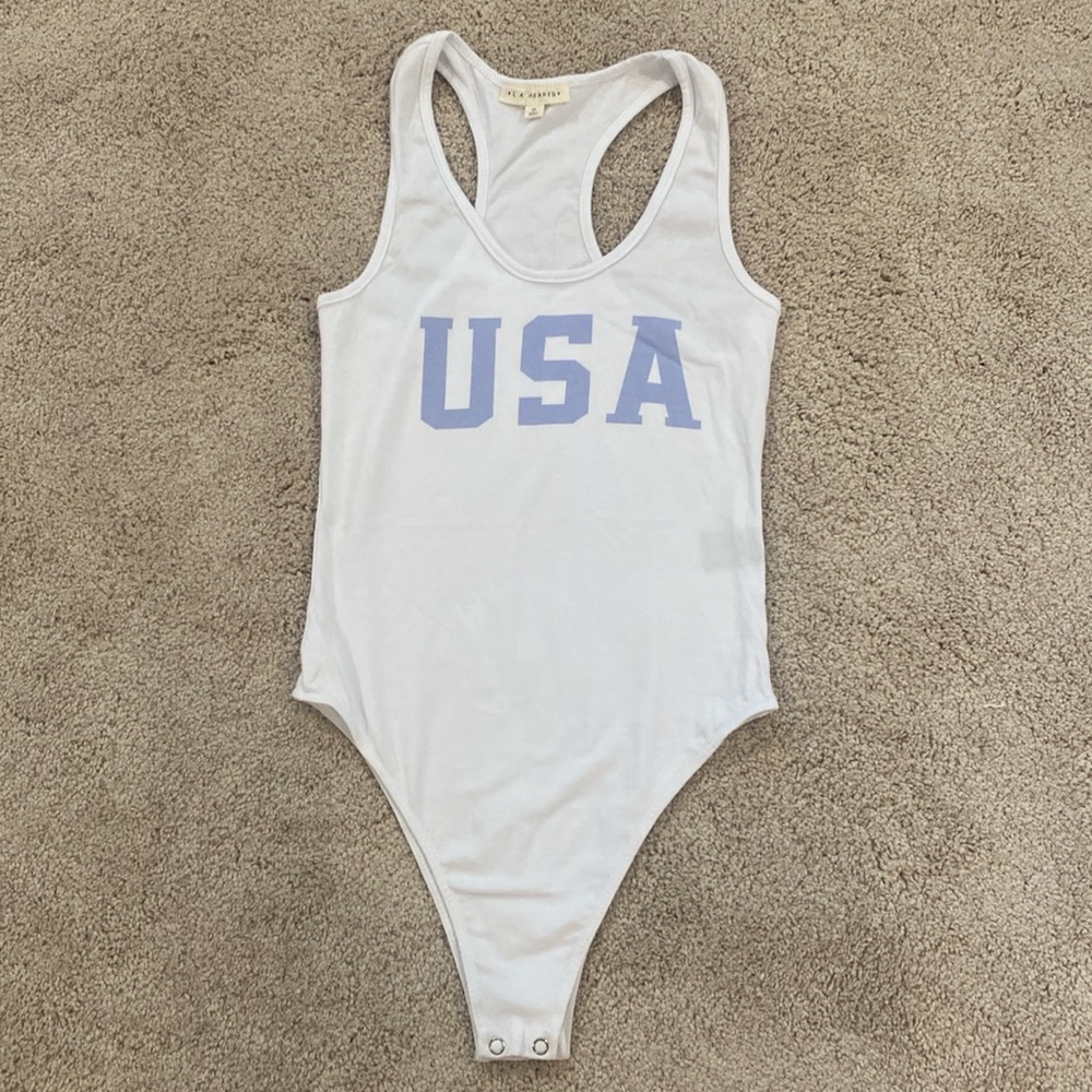 Pacsun LA Hearts USA Bodysuit